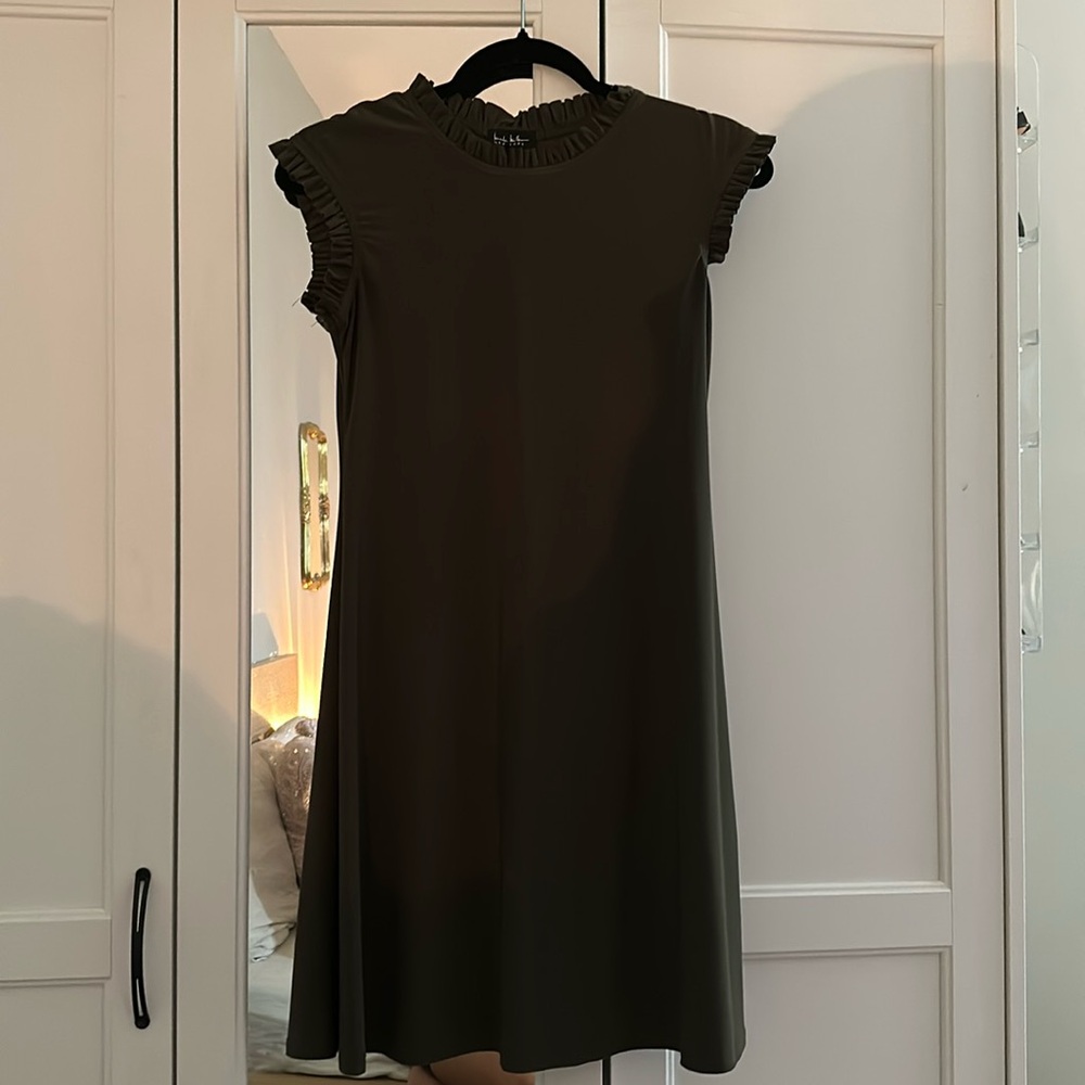 Nicole Miller New York Forest Green Dress